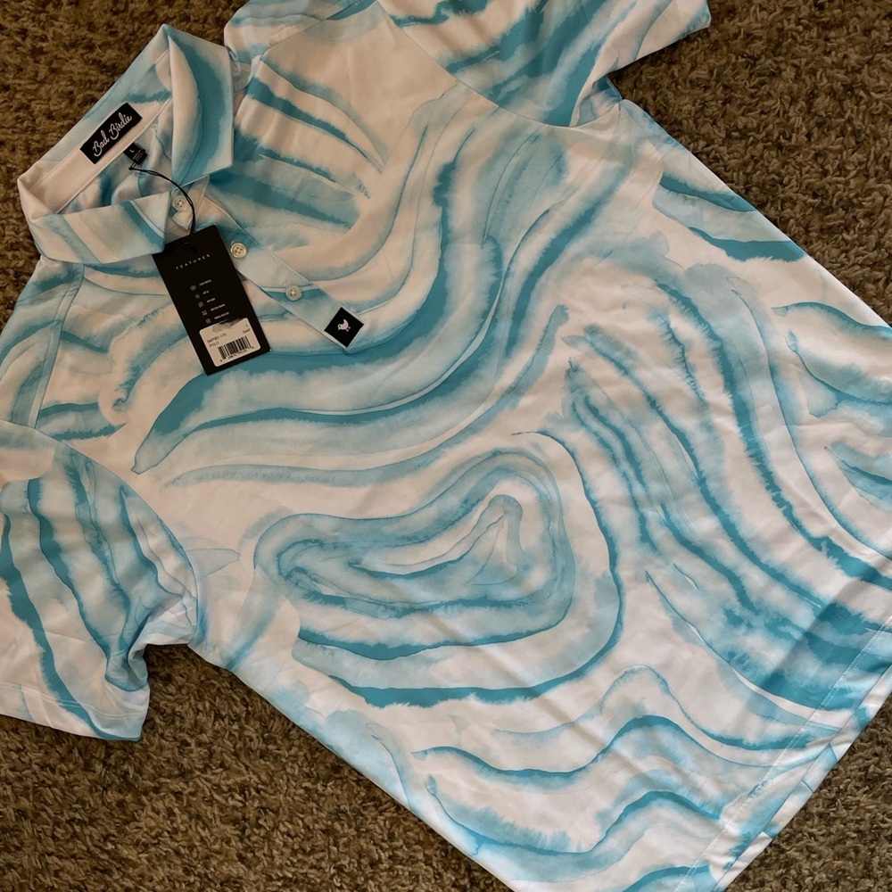Bad birdie golf polo. Size large . Never been worn . New with tags